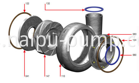 L lower abrasive slurry pump construction 02